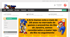 Desktop Screenshot of krisgamesvirtual.com